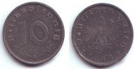 Alliierte Besetzung 10 Reichspfennig 10 Reichspfennig - ohne Hakenkreuz