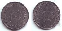 Alliierte Besetzung 10 Reichspfennig 10 Reichspfennig - ohne Hakenkreuz