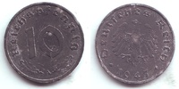 Alliierte Besetzung 10 Reichspfennig 10 Reichspfennig - ohne Hakenkreuz