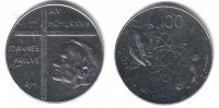 Vatikan 100 Lire Papst Johannes Paul II. (1920 - 2005) -