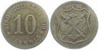 Solingen 10 Pfennig Notgeld der Stadt Solingen - 10 Pfennig -
