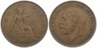 Großbritannien 1 Penny 1 Penny - Britannia - George V. -