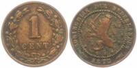 Niederlande 1 Cent Willem III. (1849 - 1890)