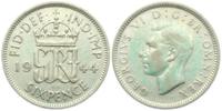 Großbritannien 6 Pence George VI. (1936 - 1952)