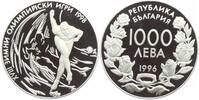 Bulgarien 1000 Leva Olympische Spiele 1998 in Nagano - Eisschnelllauf