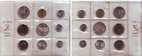 Italien KMS - 1 Lira - 1000 Lire (9 Werte) Kursmünzsatz (9 Werte) Italien