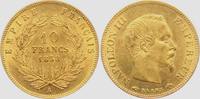 Frankreich 10 Francs Kaiser Napoleon III. Picture