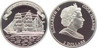 Cook Inseln 2 Dollar Segelschiff Alexander von Humboldt -