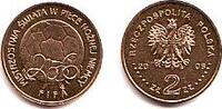 Polen 2 Zloty Fußball WM 2006 in Deutschland - Fußball