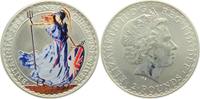 Großbritannien 2 Pounds - 1 Unze Britannia farbig