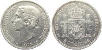 Spanien 5 Pesetas Alfonso XII. (1874 - 1885)