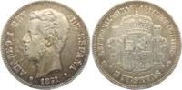 Spanien 5 Pesetas Amadeo I. (1871 - 1873)