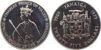 Jamaica 25 Dollar 10 Jahre Amtseinsetzung von Prinz Charles als Prinz of Wales Bild