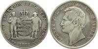 Sachsen Ausbeutetaler Johann (1854 - 1873) - Segen des Bergbaus