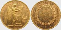 Frankreich 100 Francs Stehender Genius