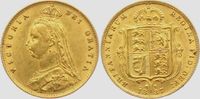 Großbritannien 1/2 Sovereign Queen Victoria (1831-1901)