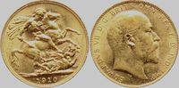 Australien 1 Sovereign Edward VII.