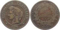 Frankreich 5 Centimes 3. Republik (1870 - 1940) -