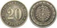 Weimarer Republik 20 Pfennig 20 Pfennig - kleiner Adler