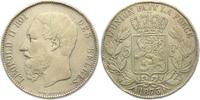 Belgien 5 Francs Leopold II. (1865 - 1909) -