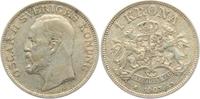 Schweden 1 Krone Oskar II. (1872 - 1907)