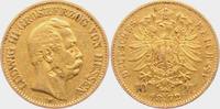 Hessen 10 Mark Grossherzog Ludwig III. Foto