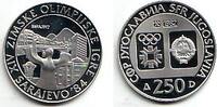 Jugoslawien 250 Dinar Olympische Spiele 1984 in Sarajewo - Ansicht von Sarajewo
