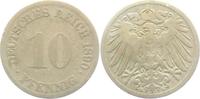 Kaiserreich 10 Pfennig 10 Pfennig - großer Adler -