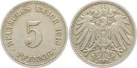Kaiserreich 5 Pfennig 5 Pfennig - großer Adler -