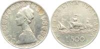 Italien 500 Lire Segelschiff - Flotte des Kolumbus