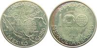 Ungarn 100 Forint Fußball Weltmeisterschaft 1986 in Mexico - Landkarte