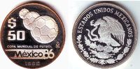 Mexico - Mexiko 50 Pesos Fußball-WM Mexico 1986 - 4. Teil Bild