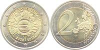 Frankreich 2 Euro 10 Jahre Euro Bargeld