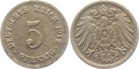 Kaiserreich 5 Pfennig 5 Pfennig - großer Adler -