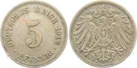 Kaiserreich 5 Pfennig 5 Pfennig - großer Adler -