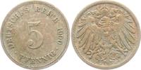 Kaiserreich 5 Pfennig 5 Pfennig - großer Adler -