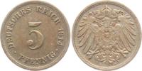 Kaiserreich 5 Pfennig 5 Pfennig - großer Adler -