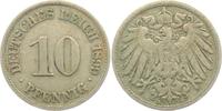 Kaiserreich 10 Pfennig 10 Pfennig - großer Adler -
