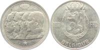 Belgien 100 Franks Leopold III. (1934 - 1951)