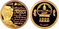 Mongolei 1.000 Tögrök Abraham Lincoln Foto