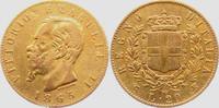 Italien 20 Lire Vittorio Emanuele II. Picture