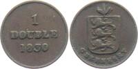 Guernsey 1 Double William IV. (1830-1837)
