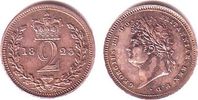 Großbritannien 2 Mondy Pence Georg IV. (1820-1830)