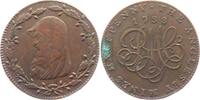 Großbritannien - North Wales 1/2 Penny-Token Anglesey Mines - Druidenkopf