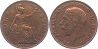 Großbritannien 1 Penny George V. (1910 - 1936) -