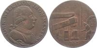 Großbritannien - Warwickshire Birmingham 1/2 Penny John Wilkison Iron Master - Hammerschmiede