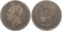 Großbritannien 6 Pence George IV. (1820 - 1830)
