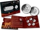 Deutschland 5x 25 Euro Deutsche Einheit PP-Satz (A,D,F,G,J) - im Original-Gesamtfolder