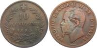 Italien 10 Centesimi Vittorio Emanuele II. (1861 - 1878)