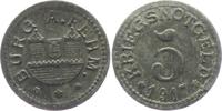 5 Pfennig 1917 Burg auf Fehmarn Notgeld der Stadt Burg - 5 Pfennig - Wappen vz - zap.